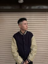 ウェルネス(Wellness) ツイストスパイラルサイドパートスキンフェード29