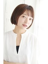 サフリック ヘアアンドビューティー スパ(safric hair&beauty spa) 20代30代40代　服を問わない春のミニボブ【烏丸】＃775