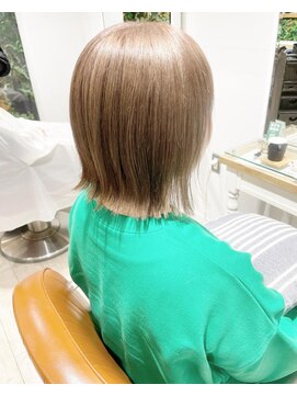 アルクバイネオリーブ 荻窪店(arc by neolive) ミルクティーベージュボブ♪