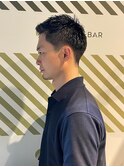 大人の刈り上げスタイル【BARBER-BAR】