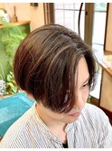 メンズボブスタイル