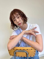 ワイビー グリーン リル(y.be green rel)&nbsp;#ボブ　#ゆるふわパーマ