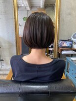 トト 船橋店(toto.)&nbsp;黒髪/グレーベージュ/レイヤーロング/前髪パーマ[西船橋/津田沼]