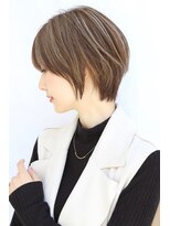 ヘアーメイク リアン 新田辺店(Hair Make REAN) ◆REAN 京田辺/新田辺◆ハイライトで立体感ショート