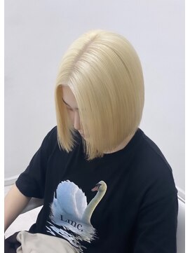 ディーン 岡崎店(DEAN) 【DEAN岡崎】ブロンド 脱ぎっぱなしカラー