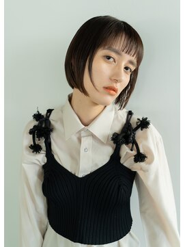 バロウ(BURROW) 《BURROW》スリークミニボブ 木村 茉那美