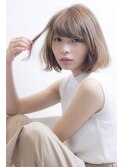 【SORECA/ソレカ】ボブスタイル × アッシュ系カラー