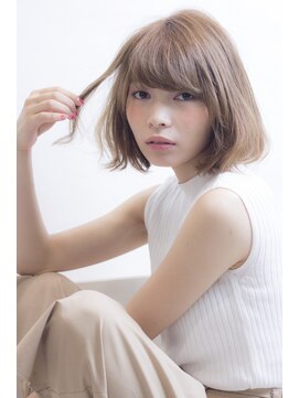 ソレカ(SORECA) 【SORECA/ソレカ】ボブスタイル × アッシュ系カラー