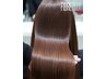 【史上最高のサラツヤ髪】FIBREPLEX髪質改善縮毛矯正+カット+ベースTr ¥12000