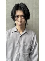 【佐藤翼】やりすぎないラフな束感パーマ