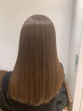 アッシュ 荻窪店(Ash) マイナス10歳艶髪ストレート/艶髪カラー