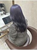 ダブルカラーラベンダーグレージュケアブリーチハイトーン韓国