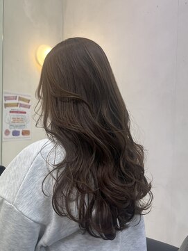 ミングル(MINGLE) グレージュ×レイヤーカット