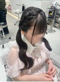 【新宿駅/新宿三丁目/ヘアセット/ツインテール】
