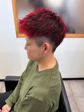 フォーディー(for D) Hair Salon for D　 ×　レッドカラー