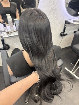 ドットモーダ  町田店(dot. mooda) 【艶カラー×顔周りカット】韓国/韓国ヘア/町田/町田駅/学割