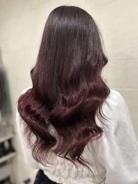 グランディールヘアデザイン(grandir hairdesign) チェリーレッド!-Yurika-