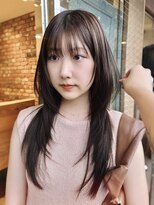 ボコカ(bococa)&nbsp;【macana指名】ロングレイヤーカットオリーブブラウン登戸