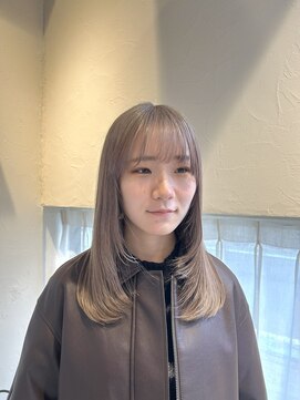 リヤン(Le lien) デザインカラー/暗めカラー/グランマッシュ/髪質改善/溝の口