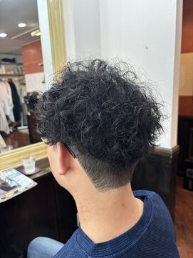 シャンプーボーイアネックス(SHAMPOO BOY Annex) プードルパーマ　メンズマッシュ　佐世保