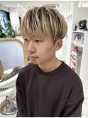 爽やかマッシュショート ツーブロック 王道 