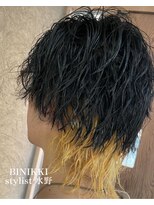 ミル(mill) 襟足ブリーチソフトツイスト