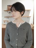 大人ショート×グレージュ｜her都立大学