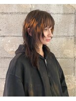 ハコ プラス(HACO+) 【Haco+】Joi_セクションカラー_ダブルカラー