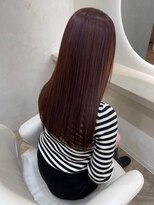 ラヴィズム 長岡店(LUVISM)&nbsp;韓国/顔周りレイヤー/ダブルカラー/ベージュ/前髪新潟長岡宮関◆