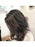 ヘアカット+バレイヤージュハイライトダブルカラー￥20350