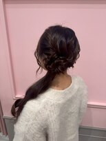 リアン(lien)&nbsp;サイドポニー×お団子