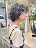 イメチェン/ウェーブパーマ/マッシュ/前髪/表参道/原宿