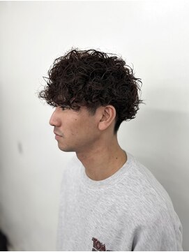 フロー 柏店 92(FLOW) 柏 メンズパーマ プードルパーマ マッシュ