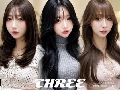 スリー(THREE)の写真