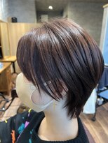 アンドブルー(and BLUE) 伊勢崎襟足すっきり前下がりショート