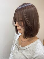 テラス 世田谷 経堂(Terrace)&nbsp;くびれボブ顔回りレイヤーボブグレージュ