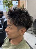 ソフトツイストピンパーマ