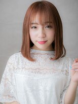 カバーヘア 上尾西口店(COVER HAIR)&nbsp;チェリーレッドミルクティーピンク美髪艶感ストレート20代30代W