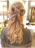 【札幌麻生 ヘアセット(リボン)】
