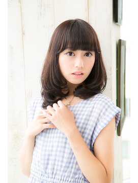 オーブ ヘアー シュマン 川口店(AUBE HAIR chemin by EEM) ☆ふんわり内巻き☆愛されセミディ