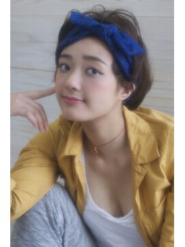 クラン(clan) ゆるふわエアリーショートボブ