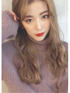 インビテーション(invitation) 【invitation】#センターパート#ミルクティーブラウン