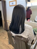 ヘアーギャラリー インディ(hair gallery indy)&nbsp;ブルージュ　インナーカラー　グラデーションカラー