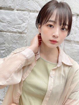 ラミ(L'ami) 【東 純平】小顔可愛い シャープな短めマッシュショート