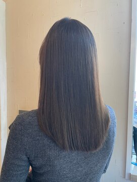 ナナナ パレナ 大津膳所店(nanana parena) 髪質改善専門サロン自慢の縮毛矯正で艶髪ストレート♪