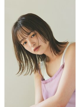 ミンクス 青山店(MINX) ウルフミディ くびれヘア 髪質改善