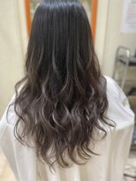 ニーナ ビューティーサロン(NINA Beauty Salon) アッシュグラデ#エクステ#ダークトーン#グラデーション