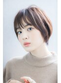 ナチュラルショートボブ