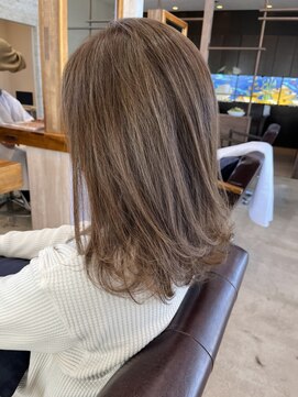 ラ メール ヘア デザイン(La mer HAIR DESIGN) ナチュラルハイライト/白髪ぼかし