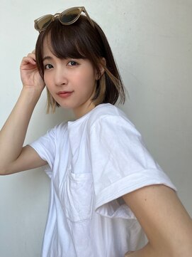 サロンドミルク 溝の口店(salon de MiLK) 20代30代40代/ボブ/ミニボブ/インナーカラー[溝の口]